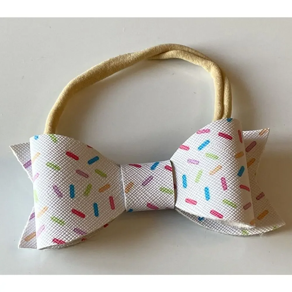 Lot of 18 NEW! Handmade Baby Headband Bow Soft Stretchable Infant Hair